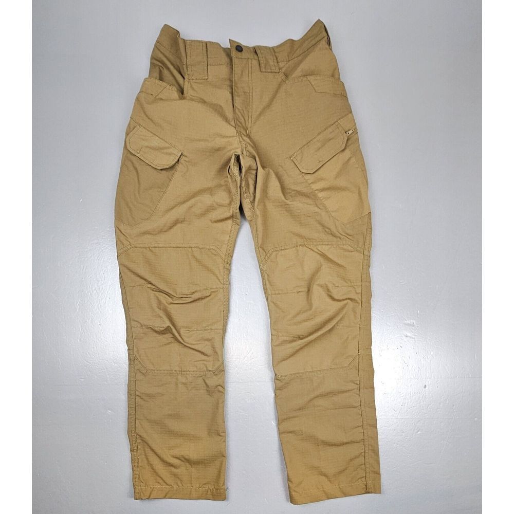 Lancer Tactical Cargo Pants Mens Small 30x29.‎ Brown Utility Outdoor.
